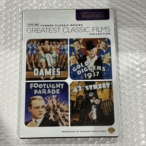 DVD - TCM Greatest Classic Films: Busby Berkeley Musicals - 42nd Street, +3 more